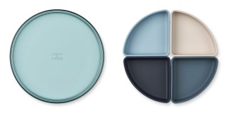 Talerzyk z przegródkami LIEWOOD - Shawn sea blue