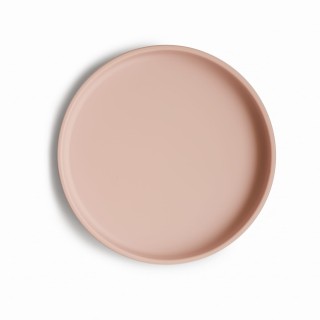 Talerzyk silikonowy z przyssawką classic BLUSH, MUSHIE