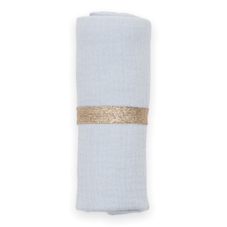 Pieluszka muślinowa - błękitna, Bim Bla