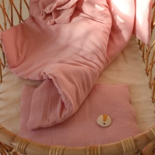 Pościel muślinowa niemowlęca  z wypełnieniem Rosie, Sei Mia