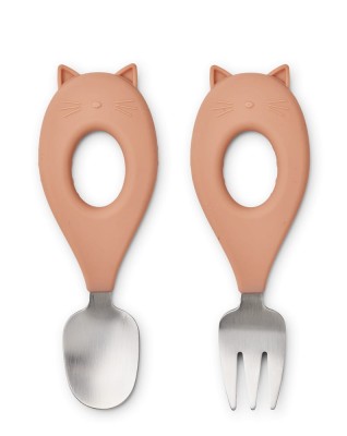 Zestaw sztućców LIEWOOD Stanley - cat/ tuscany rose