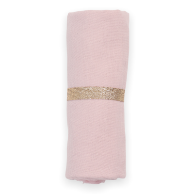 Pieluszka muślinowa - różowa, Bim Bla