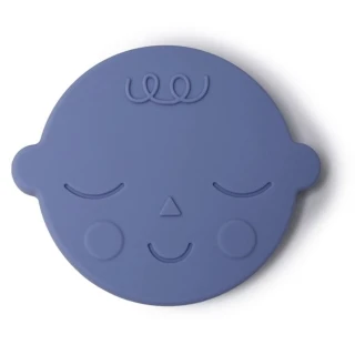 Silikonowy gryzak face, bluberry, Mushie